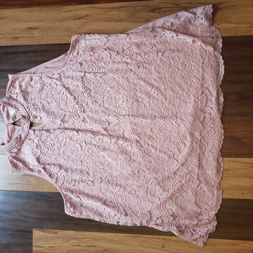 Shannon Ford New York Blush Collard Tank REDUCED